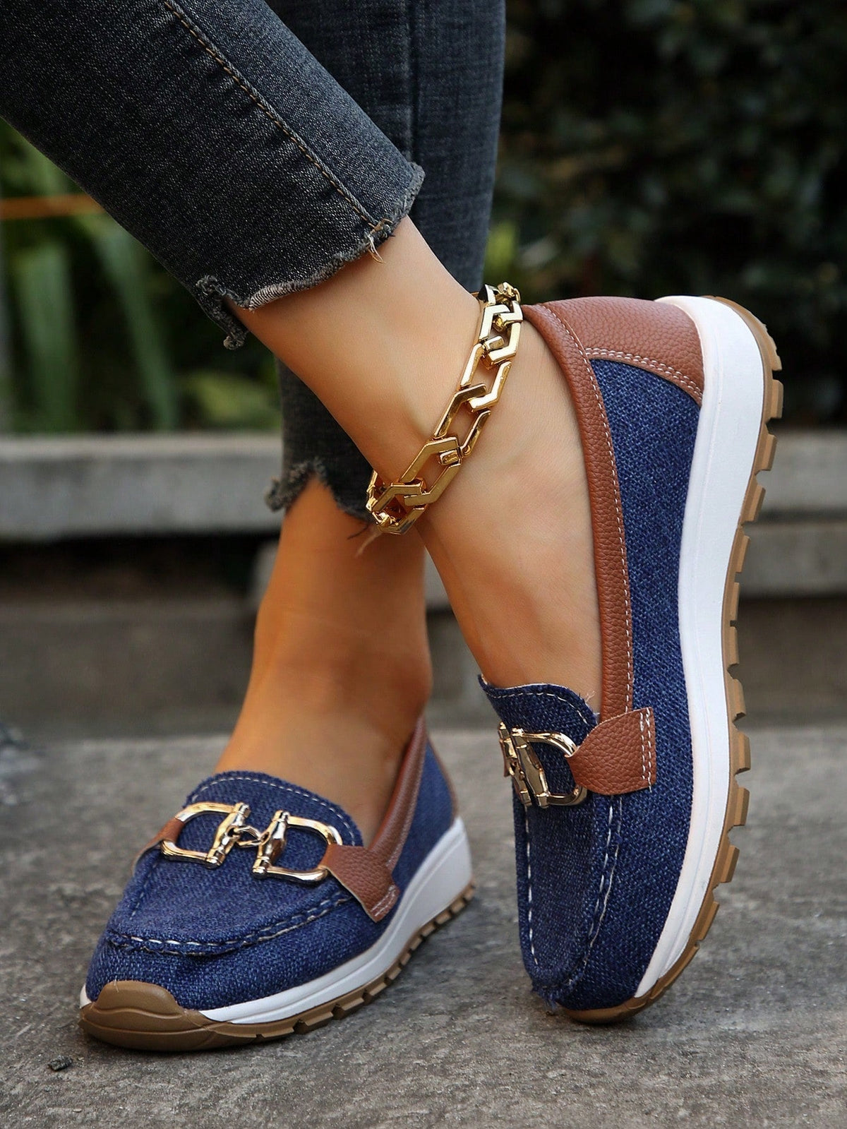 Ellie | Mocasines planos con hebilla