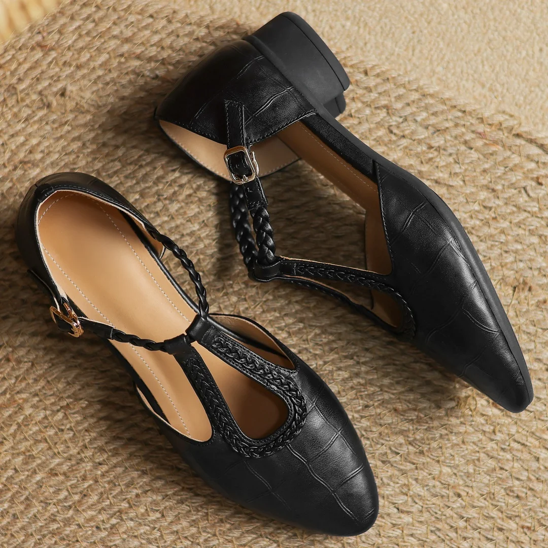 Clara | Zapatos Mary Jane ortopédicos de piel