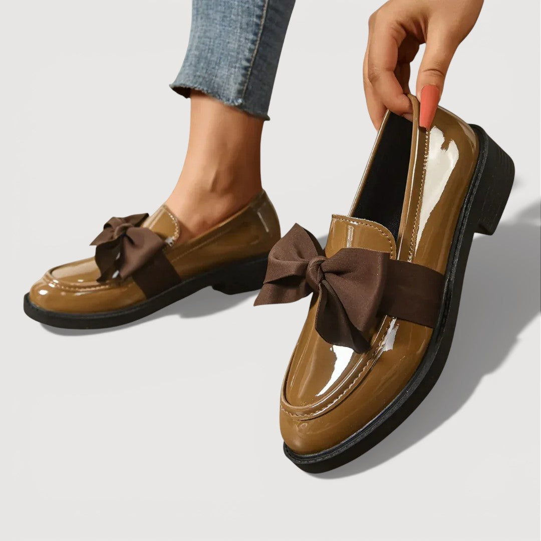 MAERYL | Mocasines con detalle de lazo
