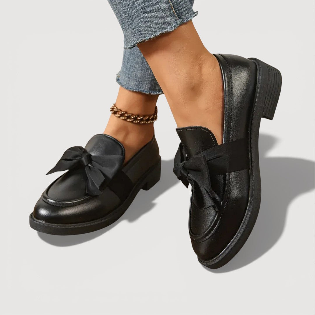 MAERYL | Mocasines con detalle de lazo