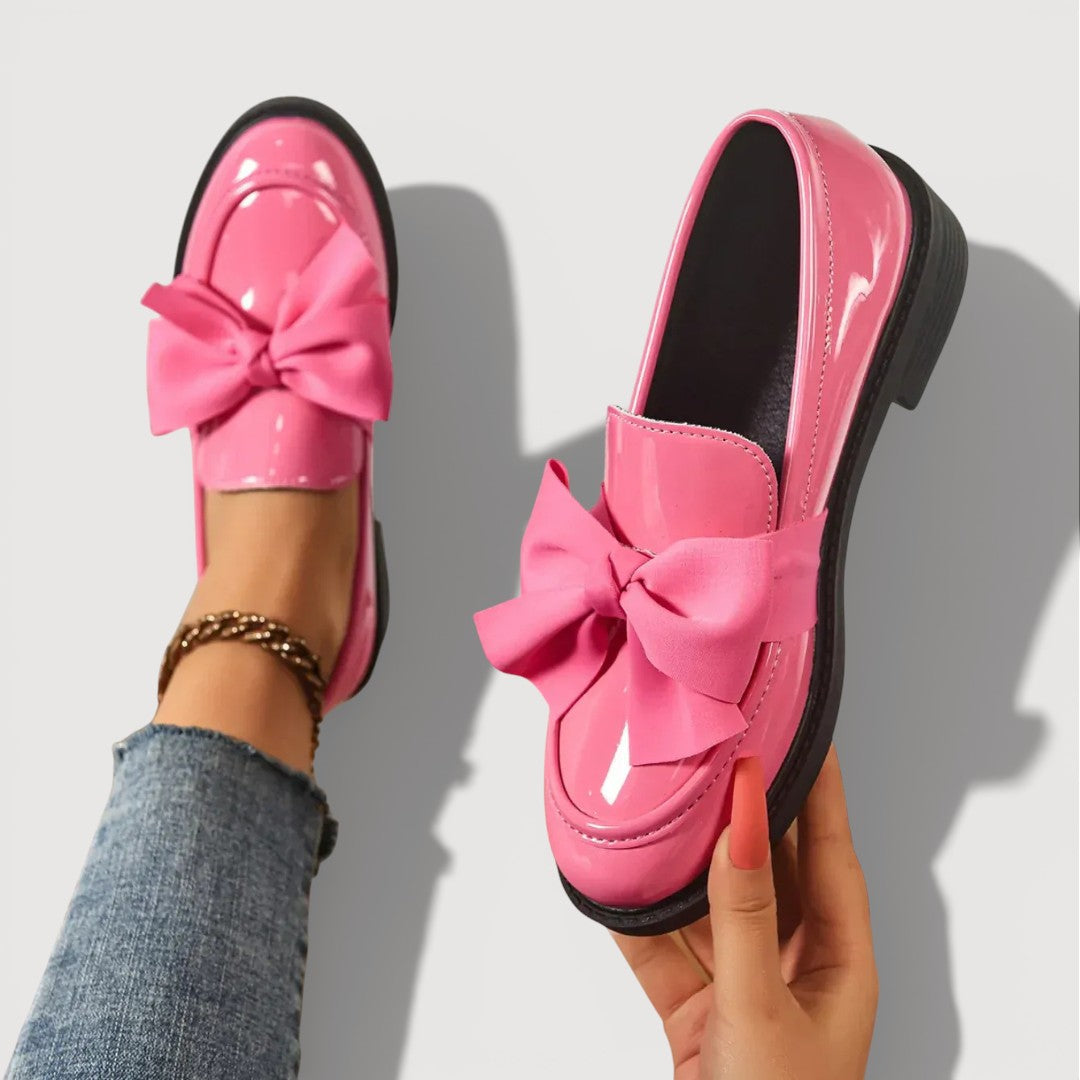MAERYL | Mocasines con detalle de lazo