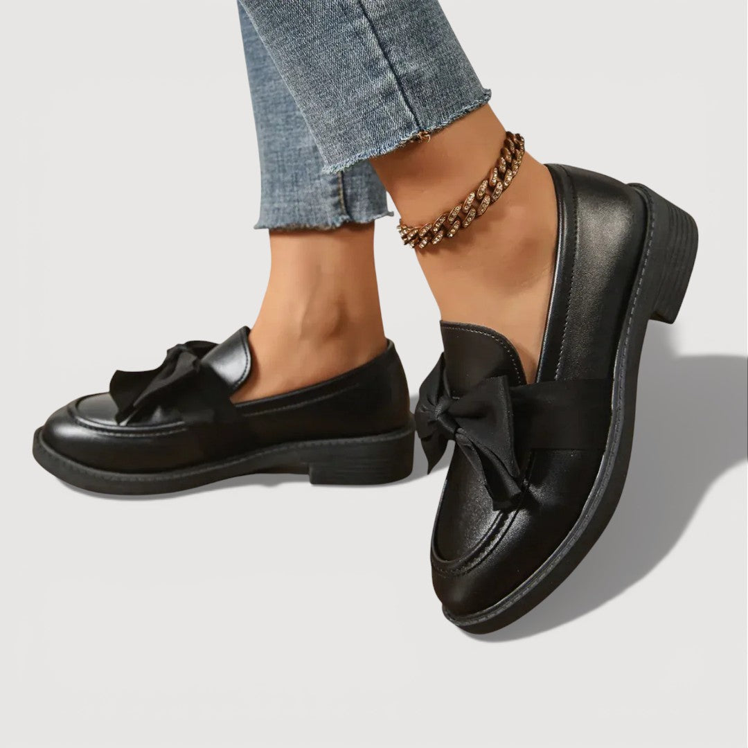 MAERYL | Mocasines con detalle de lazo