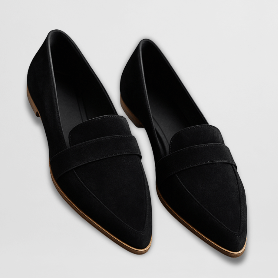 Helen | Mocasines ortopédicos de ante suave