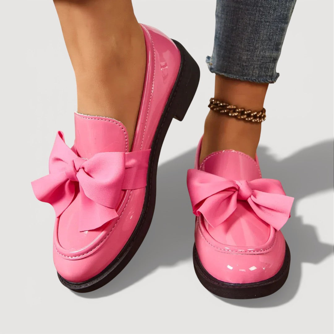 MAERYL | Mocasines con detalle de lazo