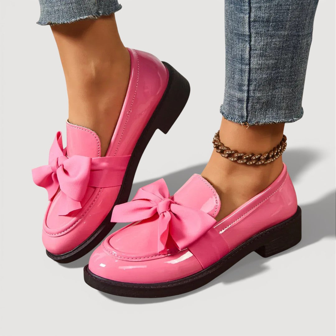MAERYL | Mocasines con detalle de lazo
