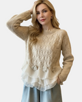 Clara | Jersey de Punto con Volantes