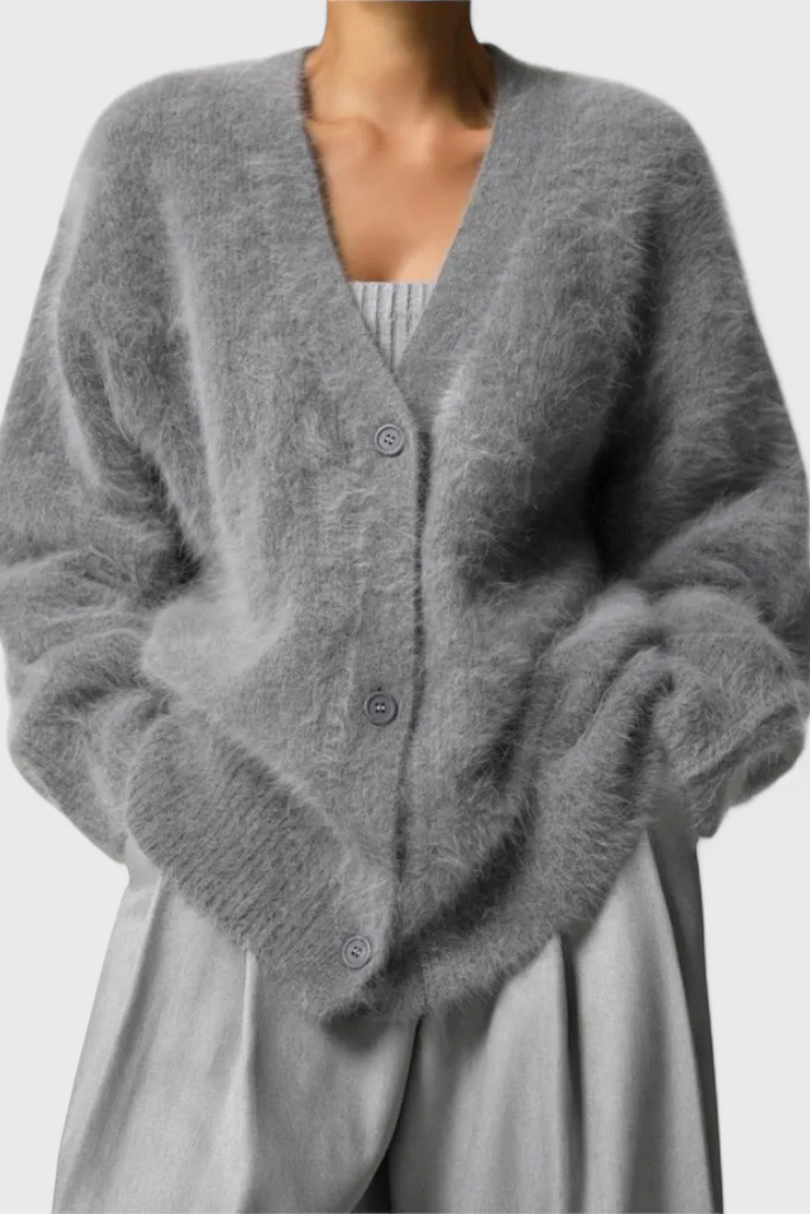 Daniela | Cardigan de Mezcla de Cachemira Suave
