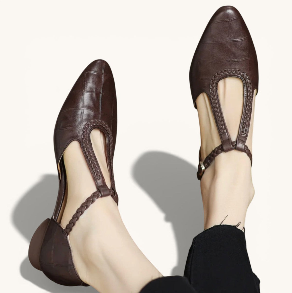 Clara | Zapatos Mary Jane ortopédicos de piel