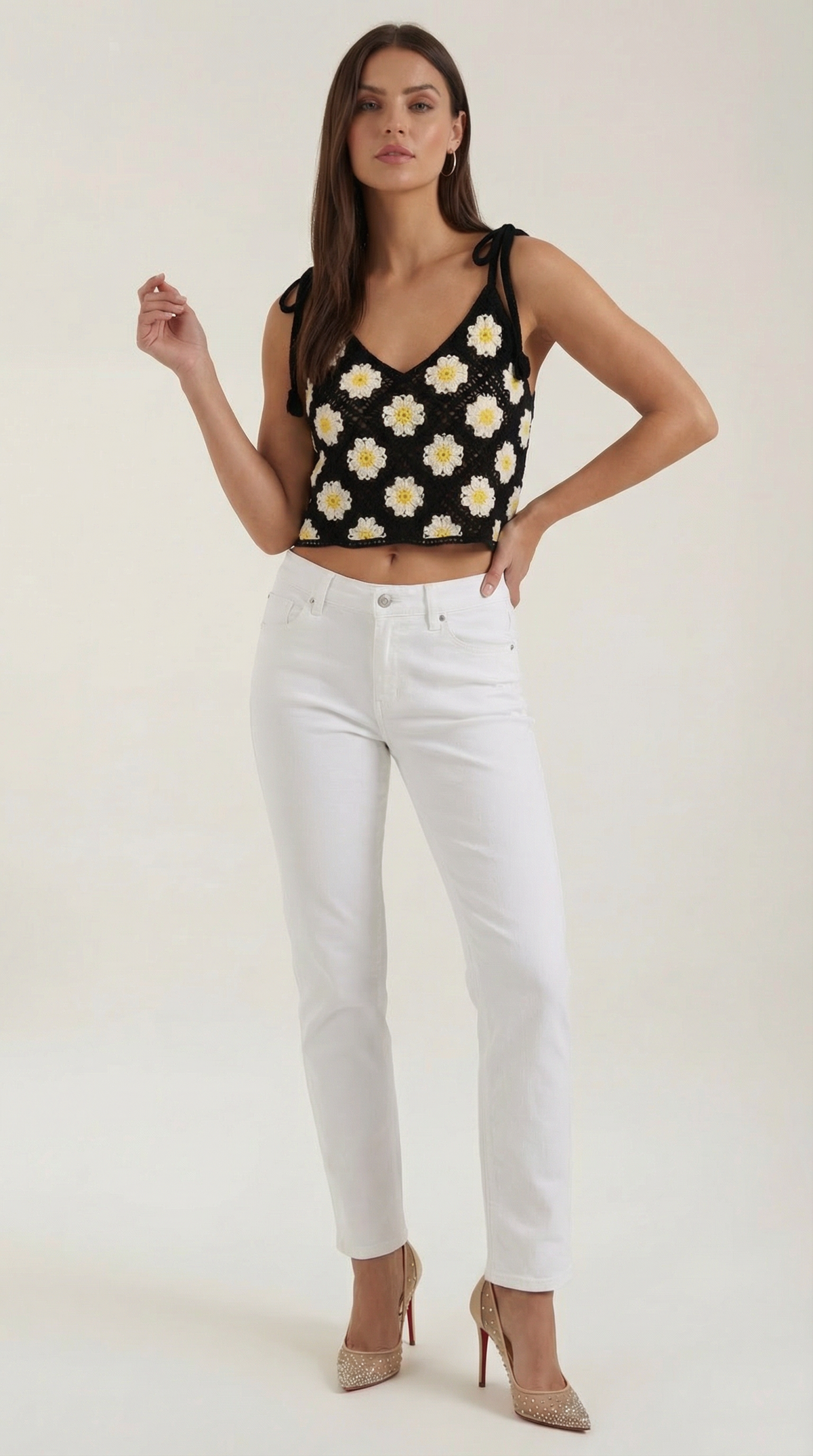 Blusa de Tirantes de Ganchillo Gretchen