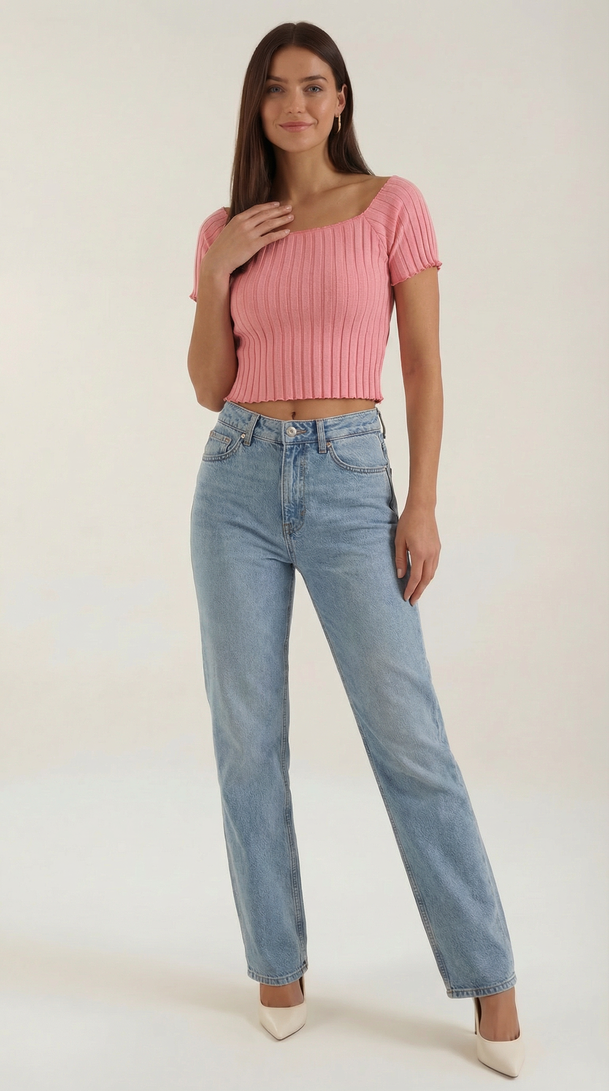 Blusa Isabel de Manga Corta