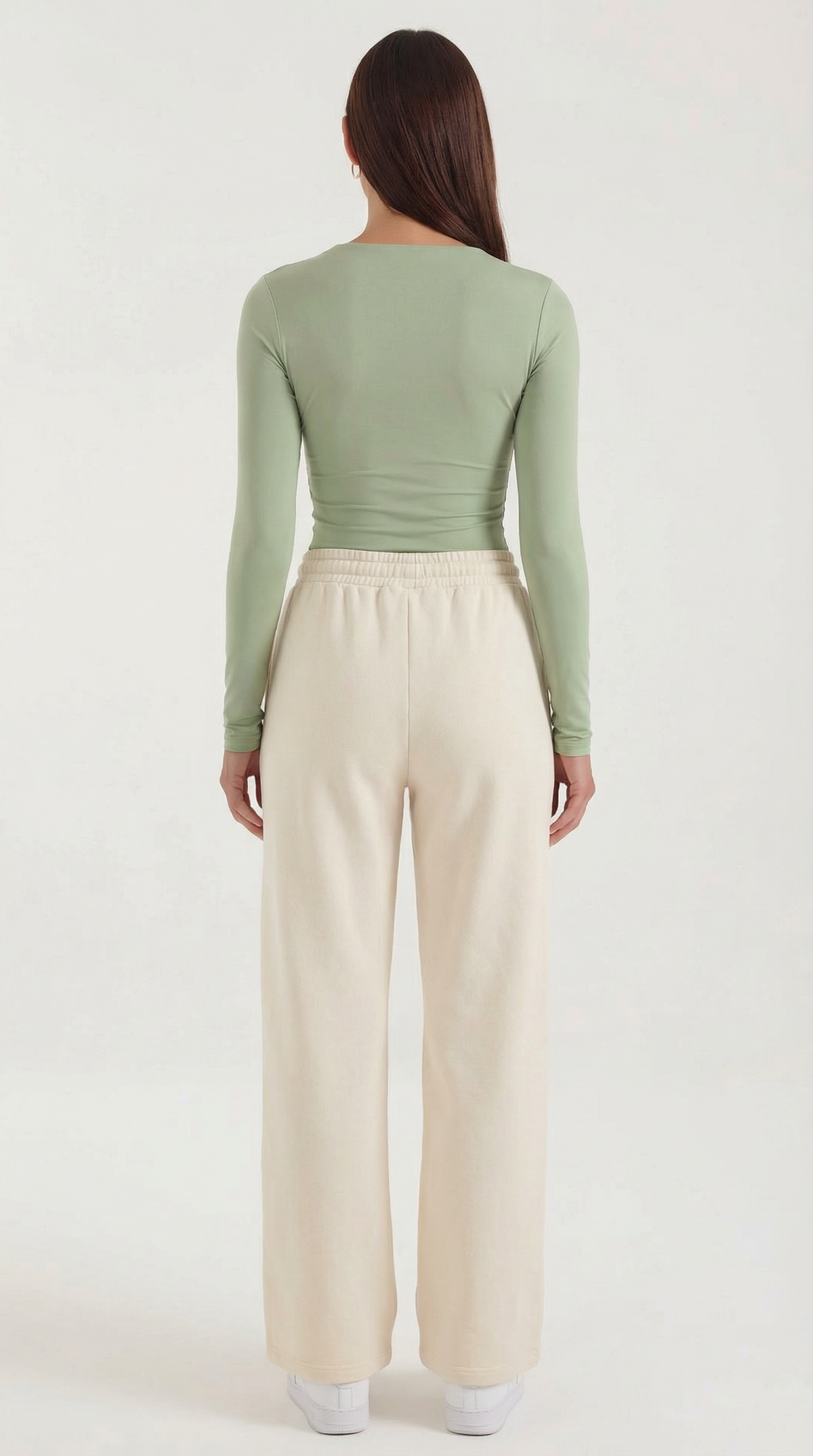 Karen Long Sleeve Crop Top